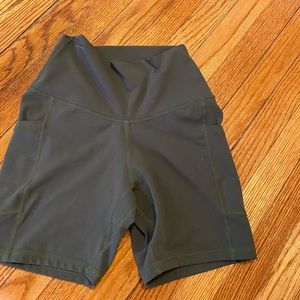 Colorful Koala Olive Green Bike shorts